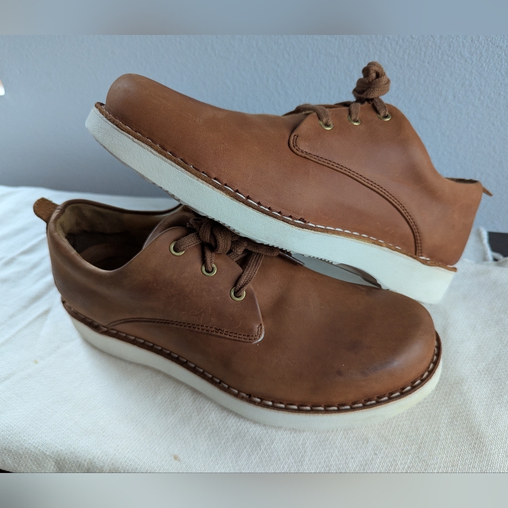 Samuel Hubbard Hubbard Free Derby in Tan Waxhide - 10.5M